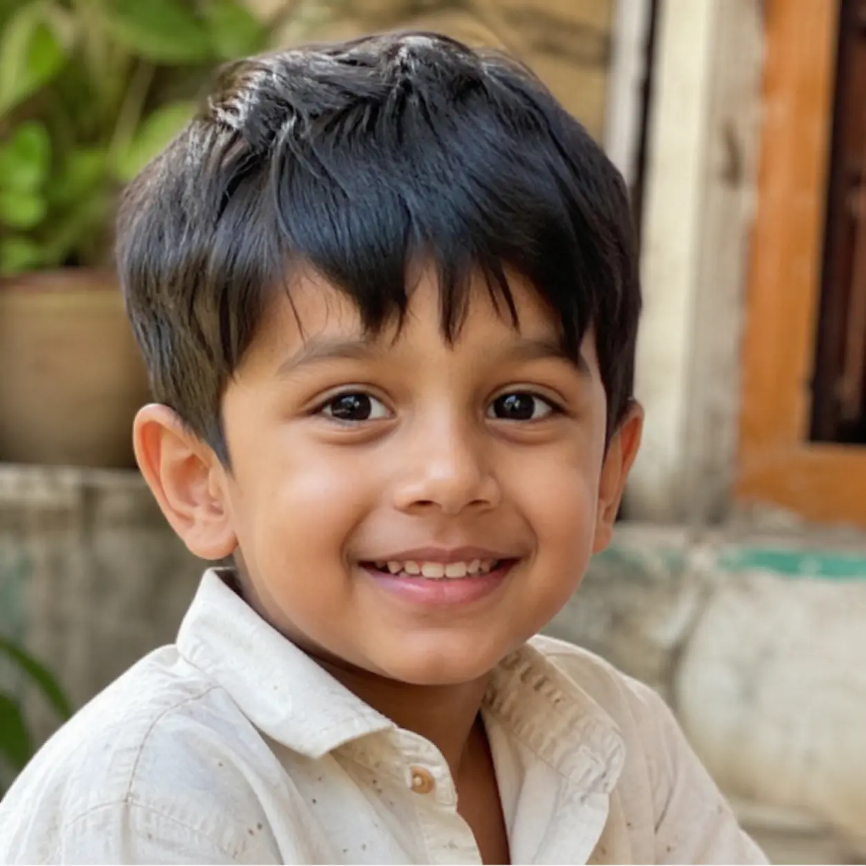 Happy child patient at Kalra Child Care Clinic