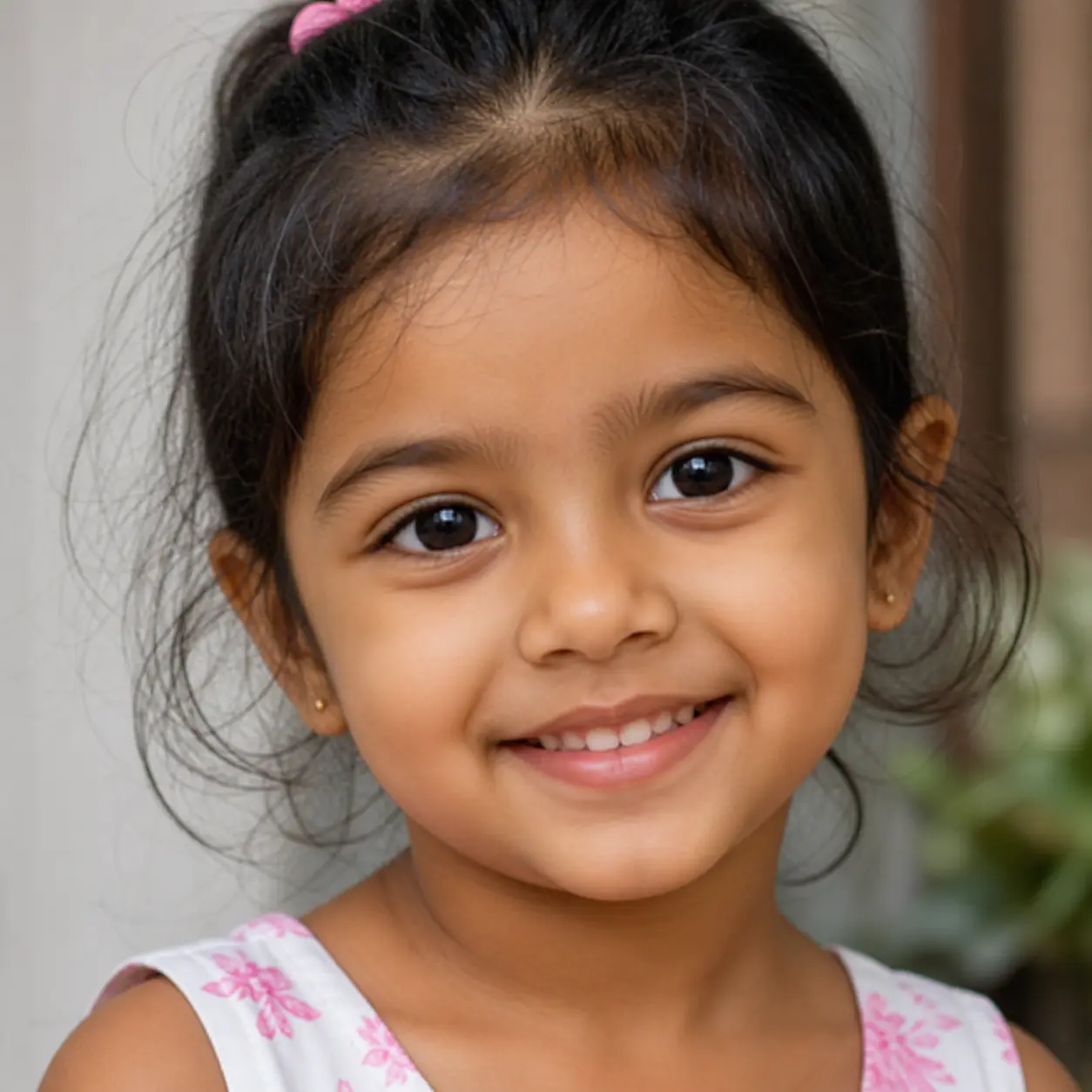 Happy child patient at Kalra Child Care Clinic